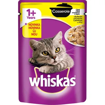 Krmivo pro kočku Whiskas Casserole drůbeží menu