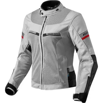 Moto bunda Revit Tornado 2 stříbrná/černá