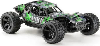 RC model auta Absima Buggy Sand ASB1 4WD RTR 2,4GHz 1:10 černá/zelená