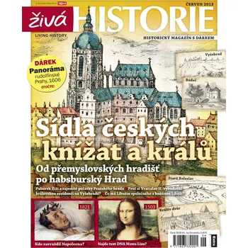 Časopis Živá historie 6/2013 - Sídla českých knížat a králů