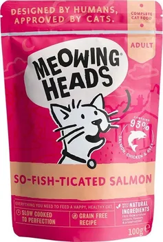 Krmivo pro kočku Meowing Heads So-fish-ticated Salmon kapsička 100 g