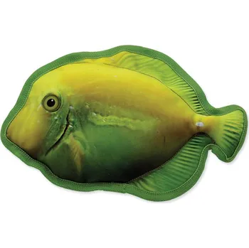 Hračka pro psa Dog Fantasy textilní ryba žlutá 