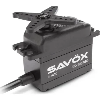 Savox SC-1268SG HiVolt 7,4V Black…
