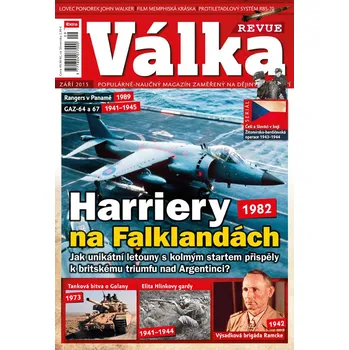 Časopis Válka Revue 9/2015 - Harriery na Falklandách