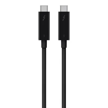 Datový kabel Belkin Thunderbolt USB-C na USB-C 0,5 m černý