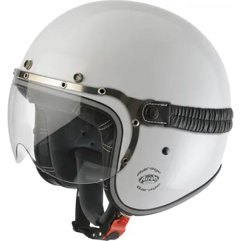 Helma na motorku Airoh Garage Color bílá, XS