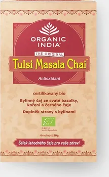 Čaj Organic India Tulsi Masala Tea 25 x 1,74 g