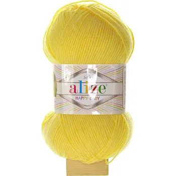 Příze Alize Happy Baby žlutá 187