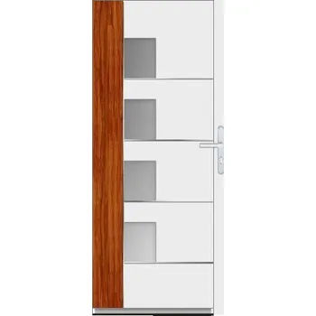 Vchodové dveře Vchodové dveře plastové Soft Patrik plné