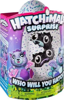 Plyšová hračka Hatchimals Suprise dvojčata kočičky