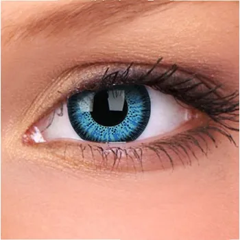 Kontaktní čočky barevné čočky nedioptrické Phantasee Vivid Blue (2 čočky)