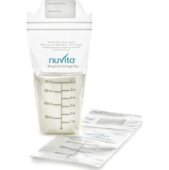 Příslušenství k odsávačce mléka Nuvita Skladovací sáčky na mateřské mléko 25 ks