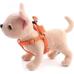 Zolux Mac Leather postroj oranžový