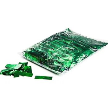 Konfeta Metalické konfety - zelené