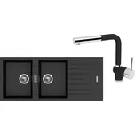 Sinks Perfecto 1160 Duo + Mix 3 P…