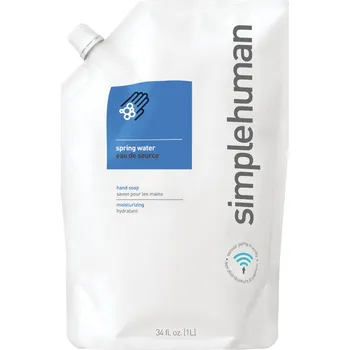 Mýdlo Simplehuman mýdlo náhradní náplň s vůní spring water 1000 ml
