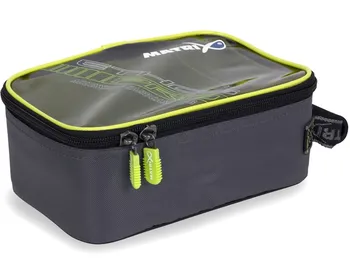 Pouzdro na rybářské vybavení Matrix Pro Accessory Bag Clear Top Lime Lining