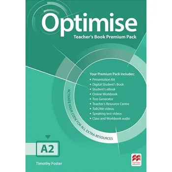Anglický jazyk Optimise A2: Teacher´s Book Premium Pack - Timothy R.V. Foster
