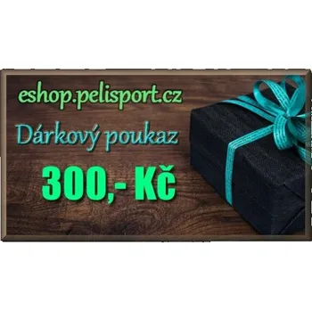 Dárková krabička Pelisport Dárkový poukaz 300 Kč