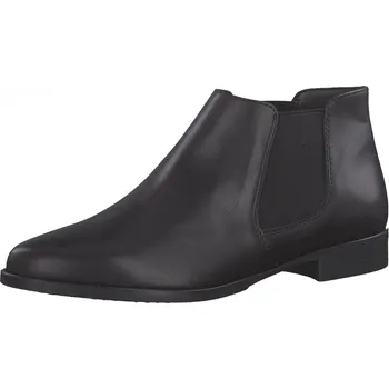 Tamaris 1-1-25097-21 Black Leather 003 Dámské kozačky Tamaris 1-1-25097-21 Black Leather 003