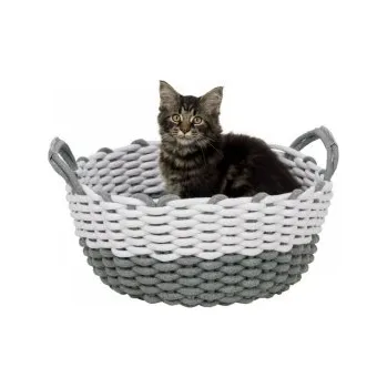 Odpadkový koš Tkaný koš NABOU s ušima