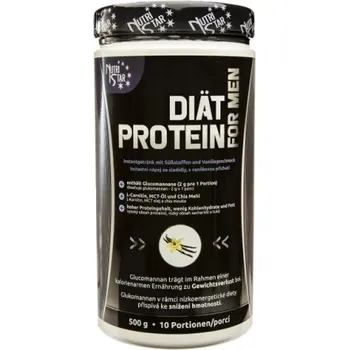 Protein Nutristar Diät Protein FOR MEN 500 g Příchuť: lískový oříšek
