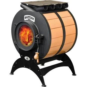 Krbová kamna Euroteplo Sattan II Mini keramický obklad