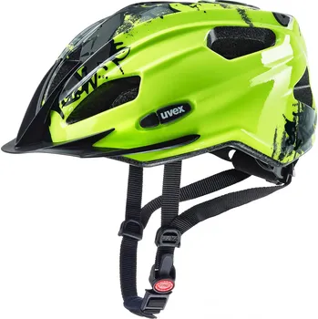 Cyklistická přilba UVEX Quatro Junior Neon Yellow/Black 2019 50 - 55 cm