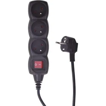 Prodlužovací kabel EMOS PC1315 černá