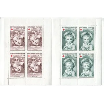 Poštovní známka Post France (1962) MiNr. 1418 - 1419 ** - Francie - ZS - Červený kříž