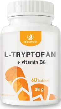 Allnature L-tryptofan + vitamin B6 60 tbl.