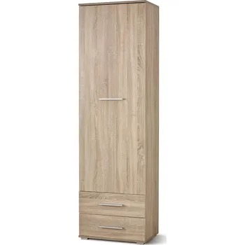 Šatní skříň MAMBA regál Limas REG-1, dub sonoma