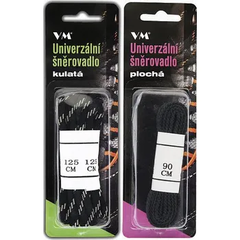 Vložka do bot Šněrovadlo ploché, černé VM3101