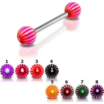 Piercing Šperky4U Piercing do jazyka - PJ01104-08