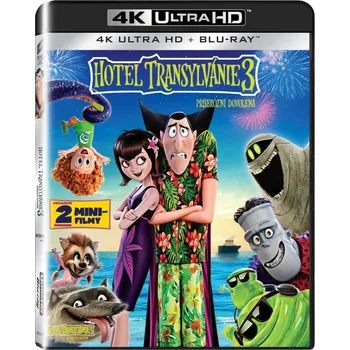 Blu-ray film Hotel Transylvánie 3: Příšerózní dovolená (2018)