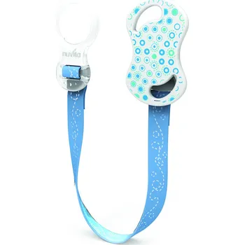 klip na dudlíky Nuvita Držák na dudlík s klipem a kroužkem