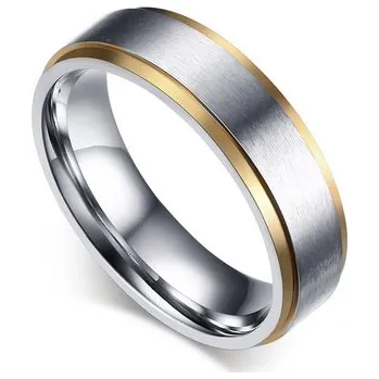 Prsten Šperky4U Ocelový prsten, šíře 5 mm - velikost 56 - OPR0038-D-56