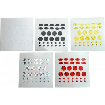 Umělá nástraha Zebco Lure Tuning Dots - samolepící oči - 5barev