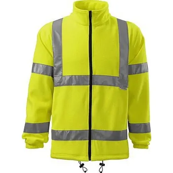 Pánská mikina Fleece mikina HV FLEECE JACKET, žlutá 5v1971