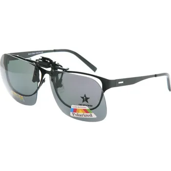 Pouzdro na brýle Polar klip šedý, vel. L