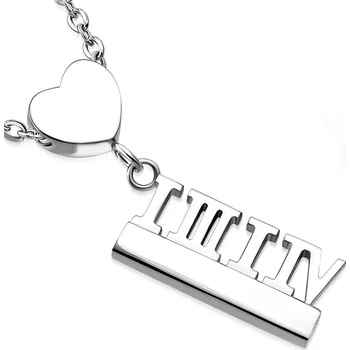 Náhrdelník Šperky4U Ocelový náhrdelník - OPD0122