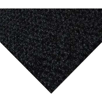 Rohožka Černá kobercová čisticí zóna FLOMA Alanis (Cfl-S1) - délka 50 cm, šířka 100 cm, výška 0,75 cm