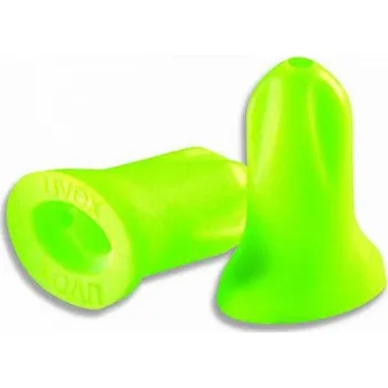 Chránič sluchu Jednorázové ušní zátky Uvex Hi-com limetkové barvy 2112100