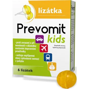 Přírodní produkt Prevomit Kids 6 ks