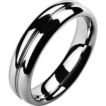 Prsten NUBIS® NWF1029 Pánský snubní prsten wolfram - velikost 68 - NWF1029-68