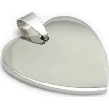 Přívěsek Šperky4U Ocelový přívěšek srdíčko - DR1198