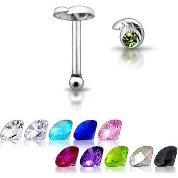 Piercing Šperky4U Stříbrný piercing do nosu - N01030-Q