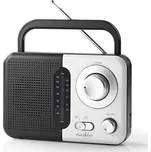 Nedis RDFM1300WT černé/stříbrné