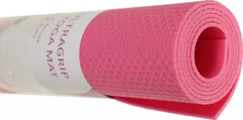 podložka na cvičení YATE Ultragrip Yoga Mat 180 x 60 cm růžová