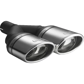 Koncovka výfuku ULTER SPORT Koncovka výfuku 2x120x80 mm, levá N2-27L Průměr vstupu: 55 mm